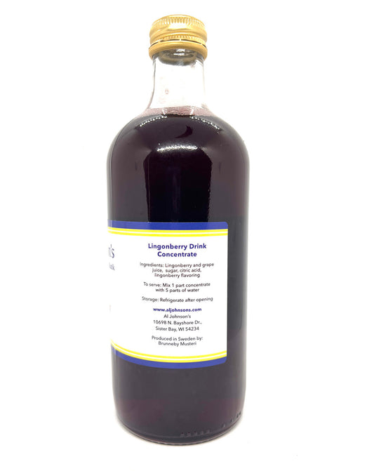 Al Johnson's Swedish Lingonberry Concentrate
