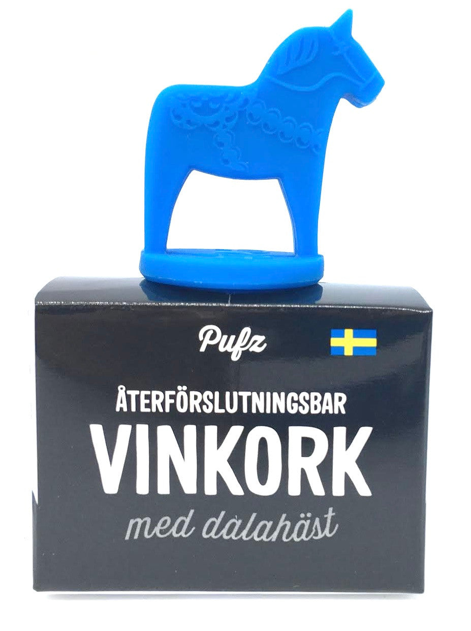 Dalahorse Bottle Top (blue)