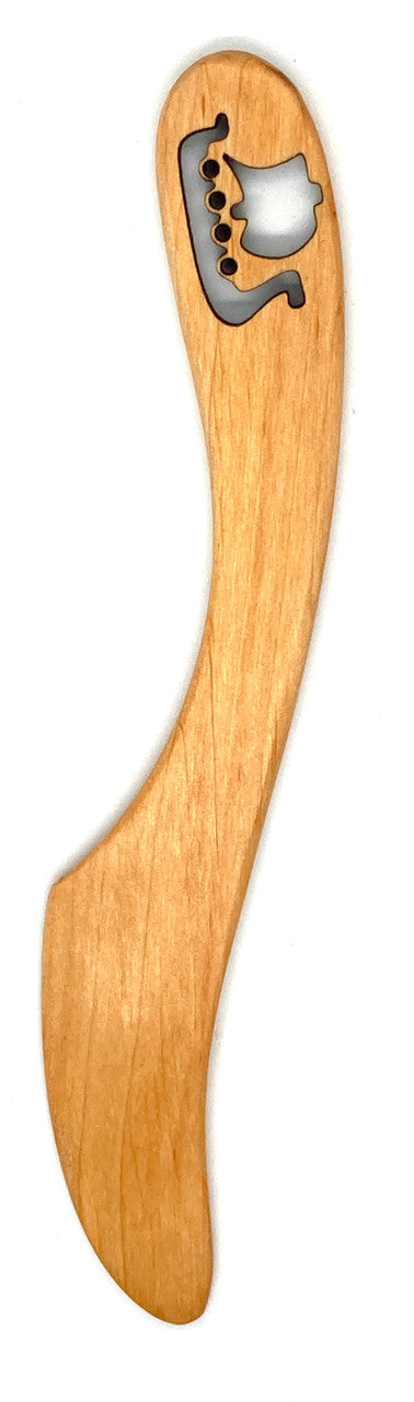 Viking Ship Cutout Wood Spreader