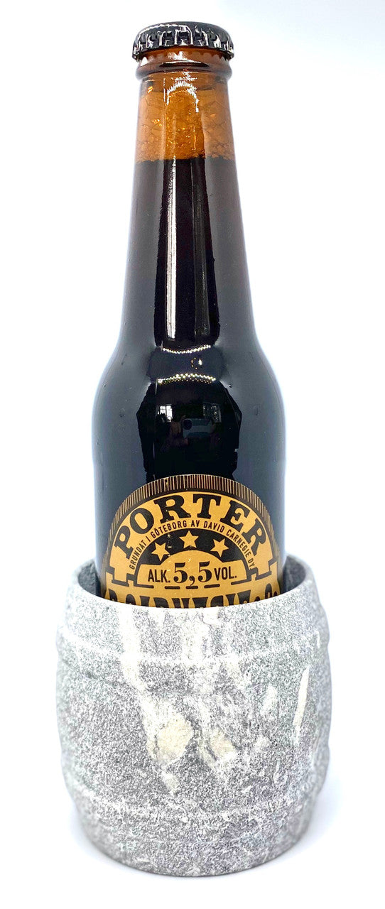 Finnish Soapstone Barrel Cooler (Carnegie Porter not included)