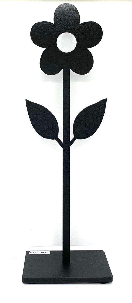 Metal Flower (black)