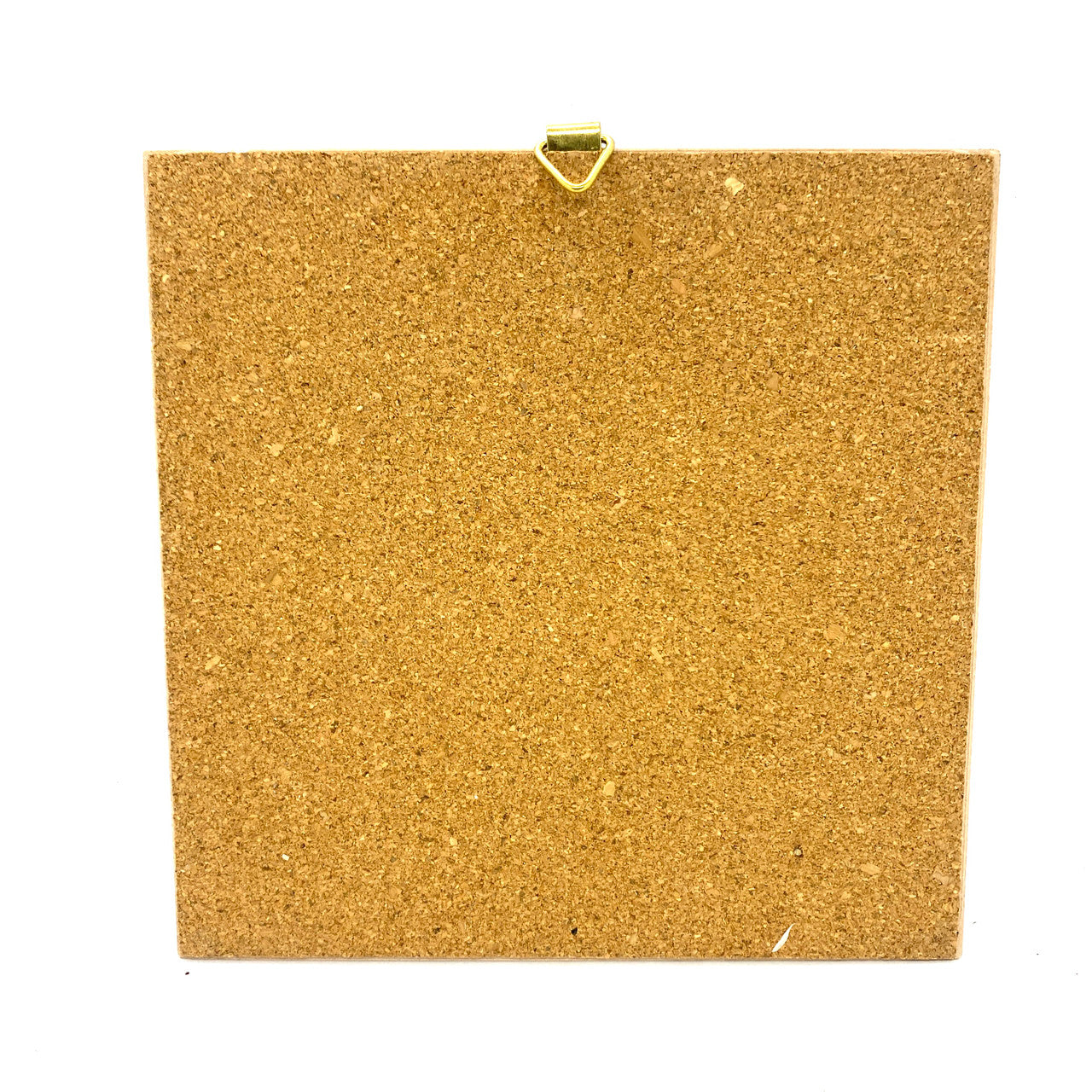 Cork back with and clasp for hanging