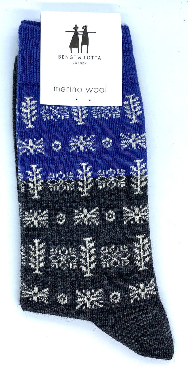 Bengt & Lotta Brigita Socks (blue)