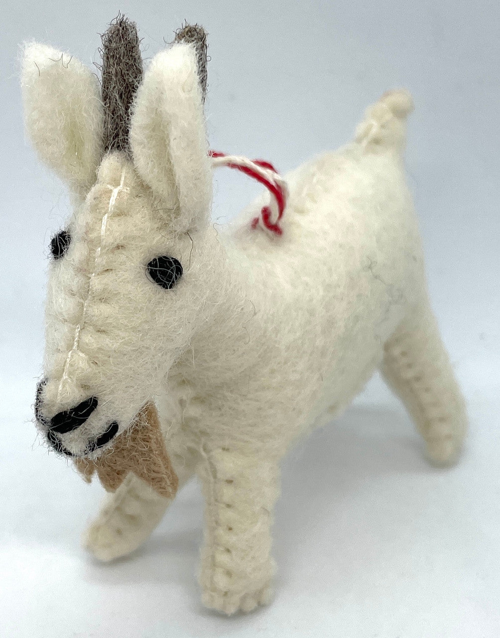 Goat Felt Ornament
