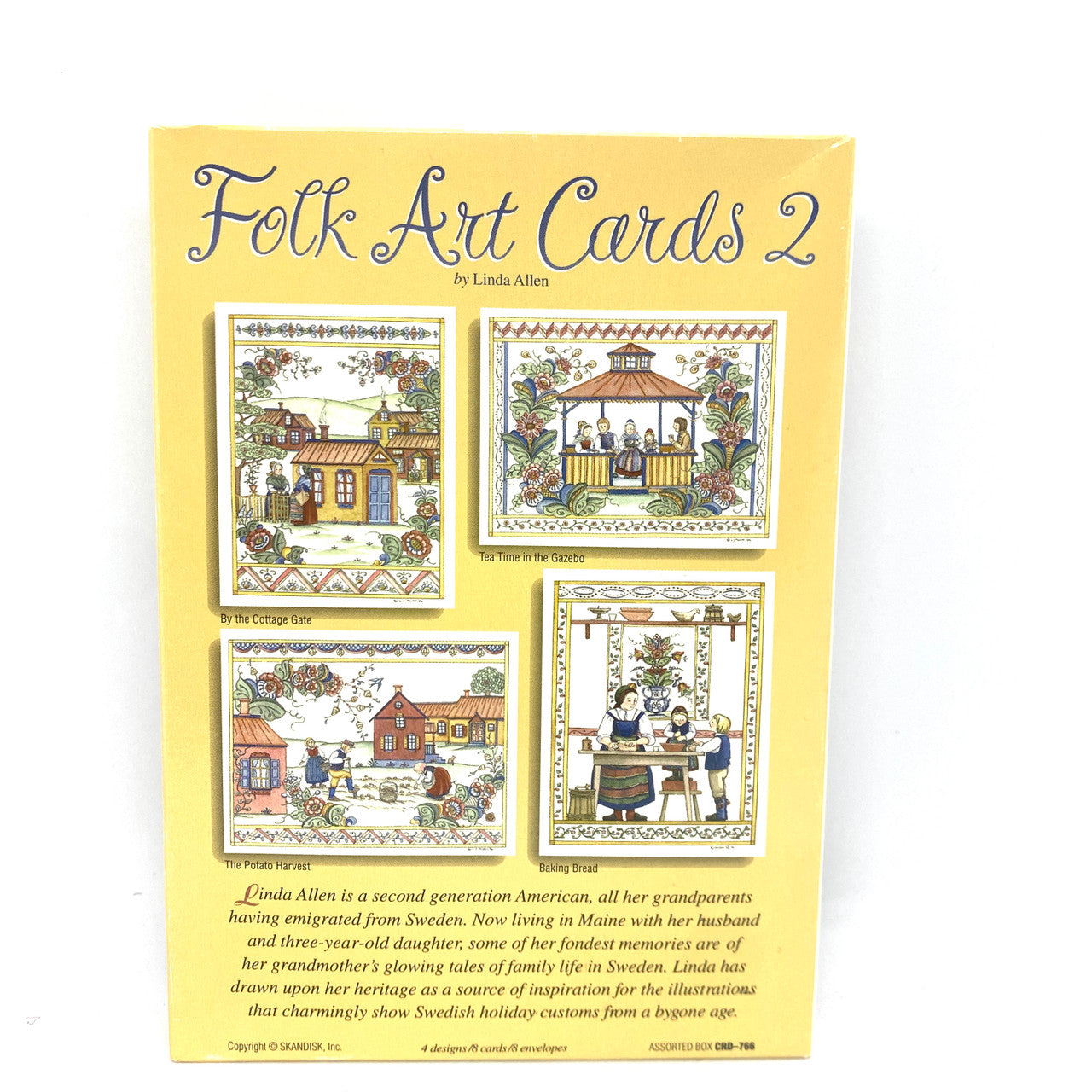 Folk Art Cards (back)