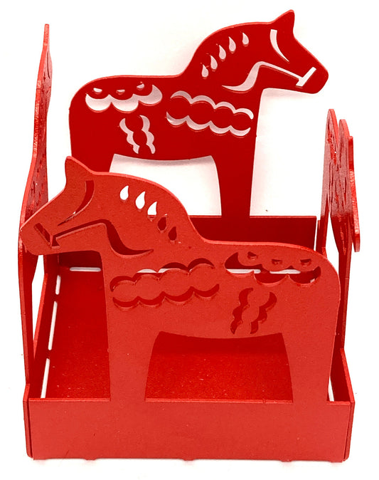 Dala Horse Votive Candle Holder