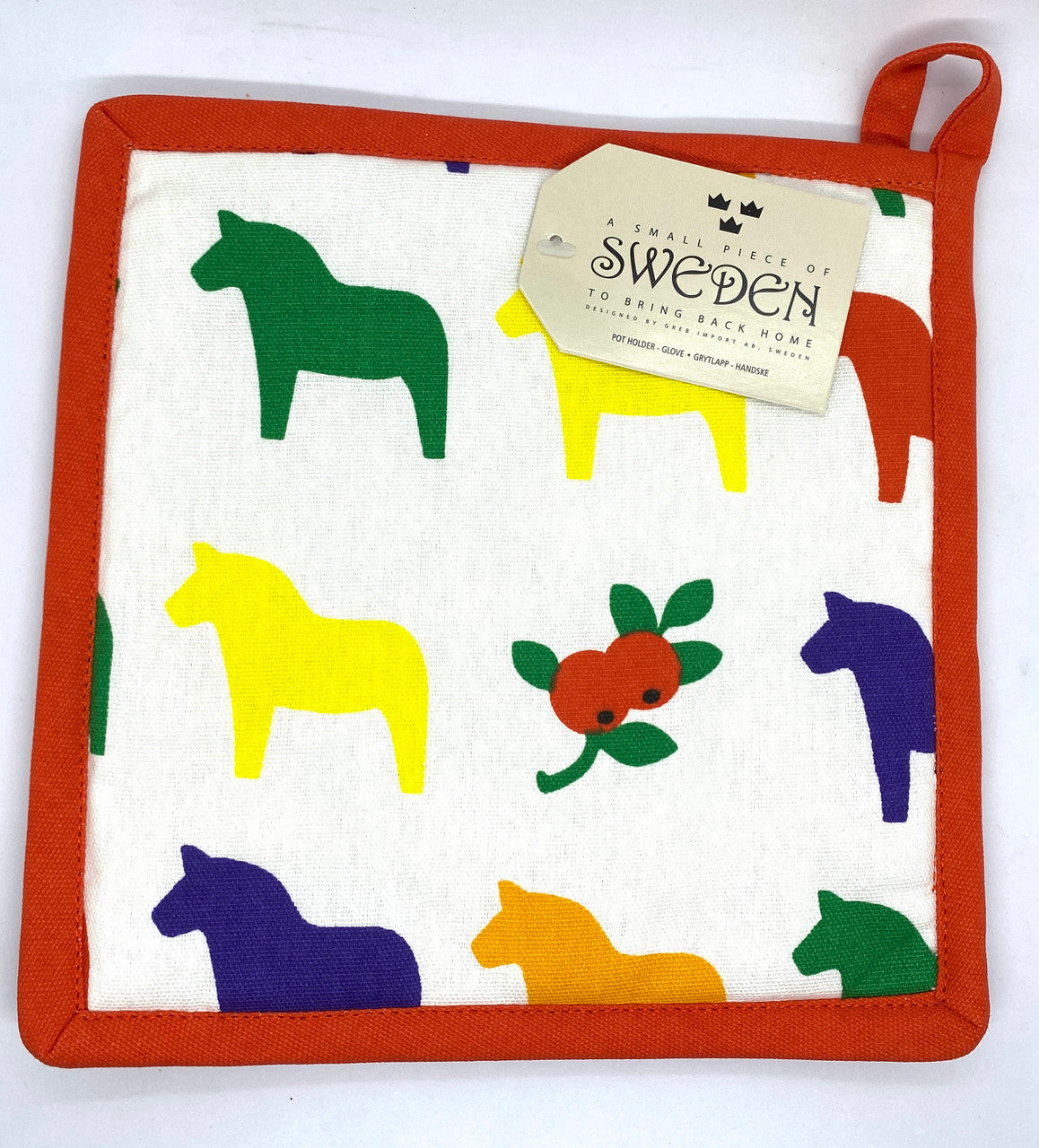 Small Piece of Sweden Dalahorse Hot Pad