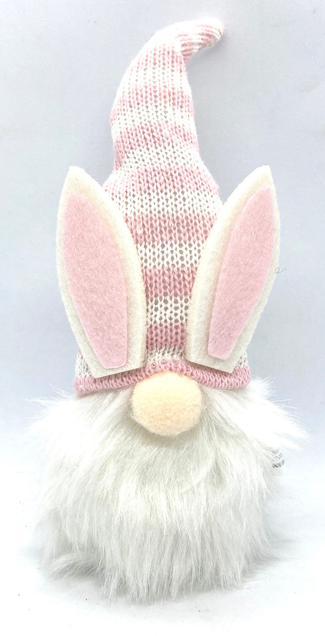 Bunny Gnome Ornament (Pink)