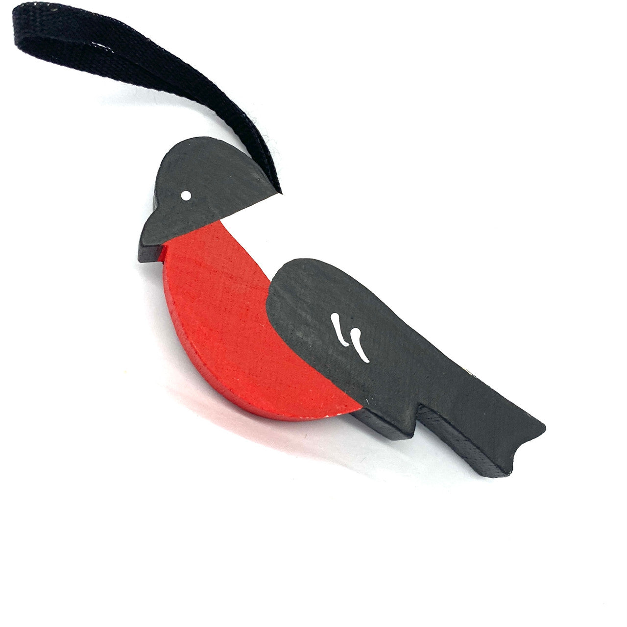 Bullfinch Wood Ornament
