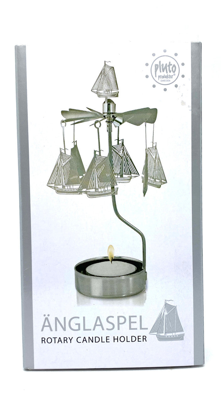 Sailboat Rotary Candle Holder