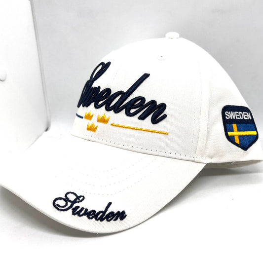 White Sweden Hat
