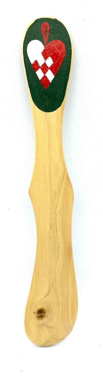 Woven Heart Wood Spreader