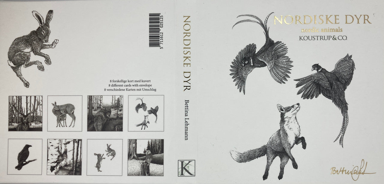 Nordic Animals Notecards
