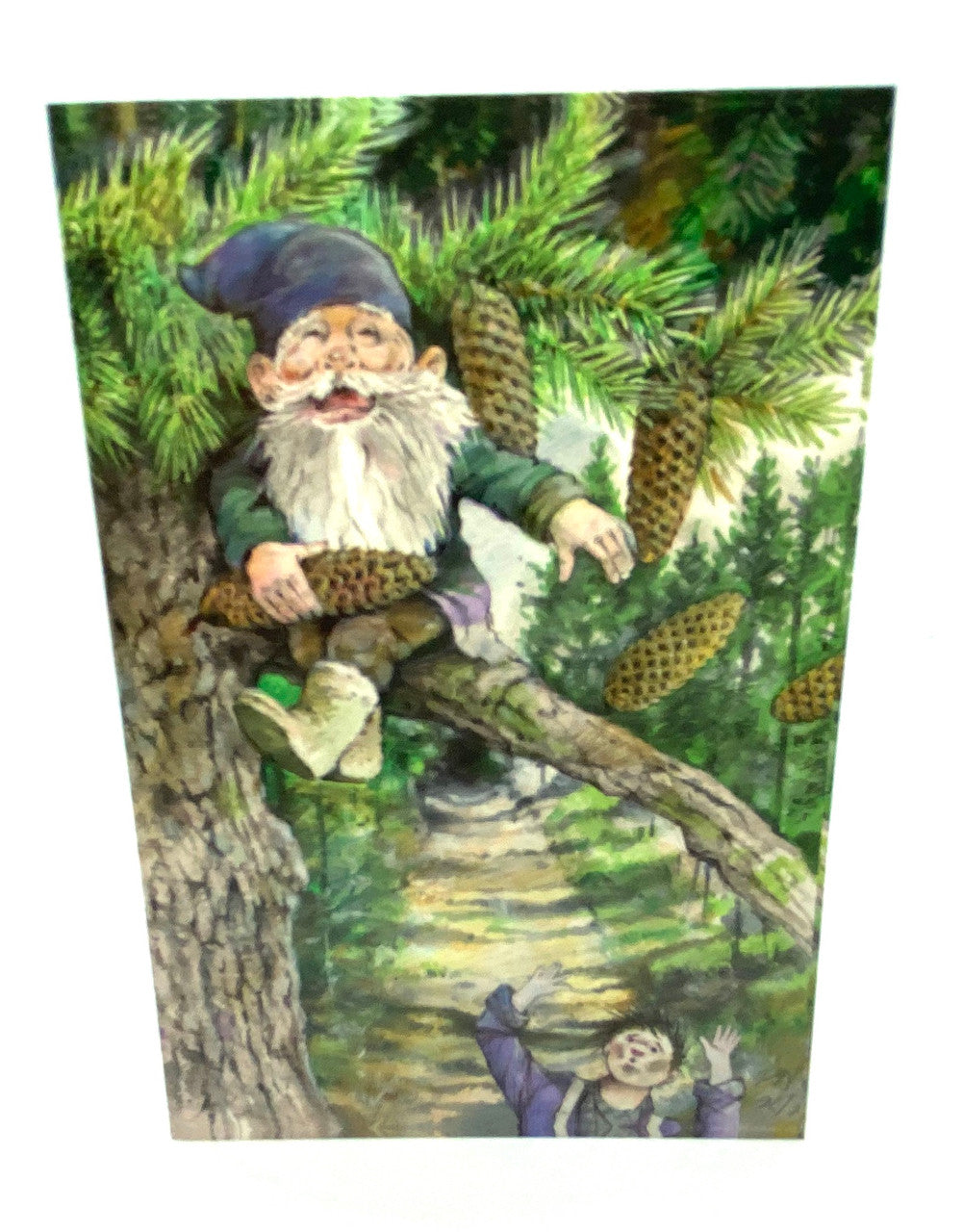 Gnome Woodsman Notecards