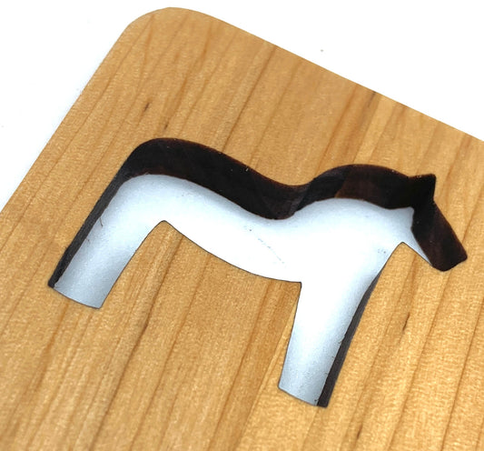 Dala Horse Sandwich Plate