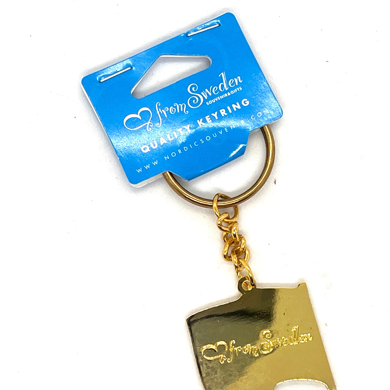 Swedish Flag Keychain