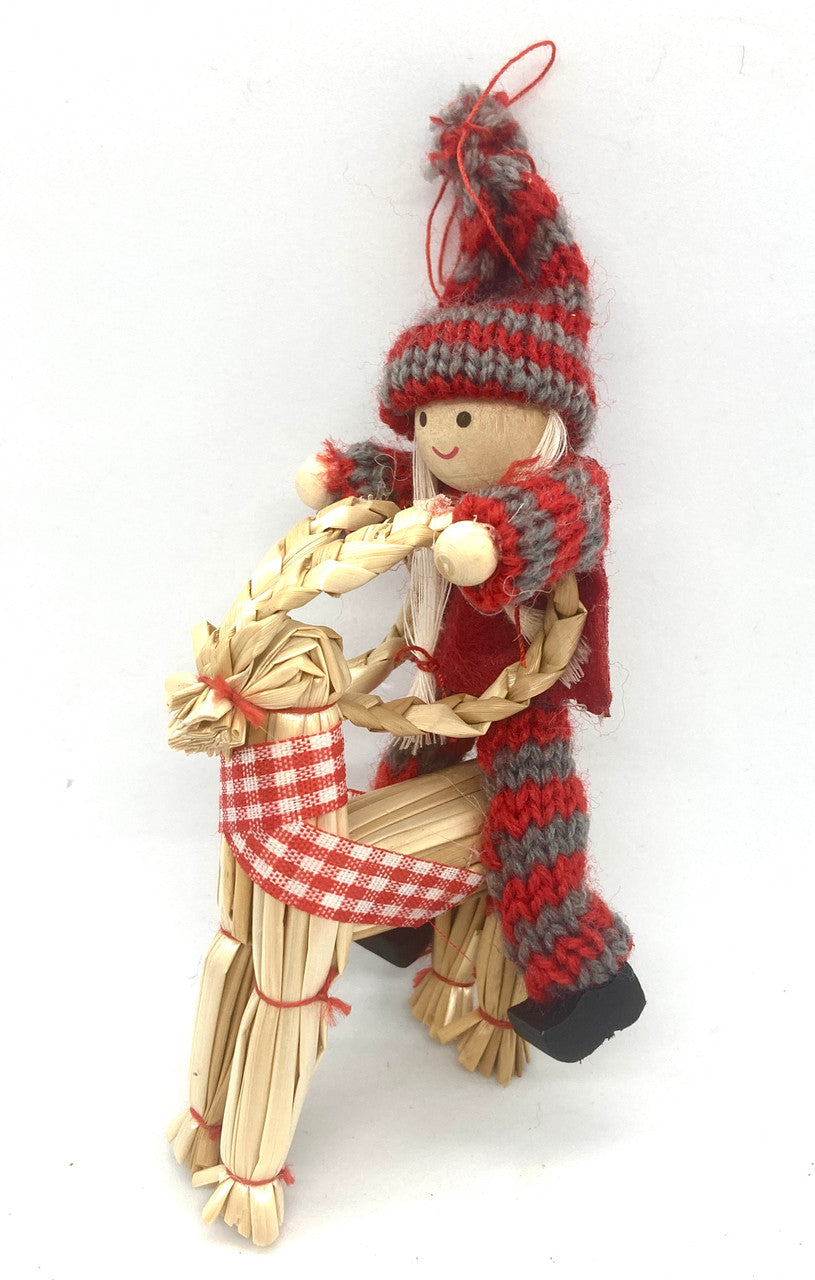 Jul Bok & Girls Ornament Set