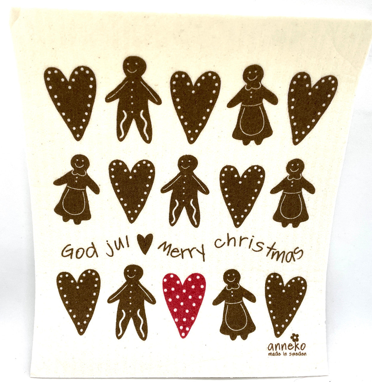 Gingerbread Swedish Dishcloth