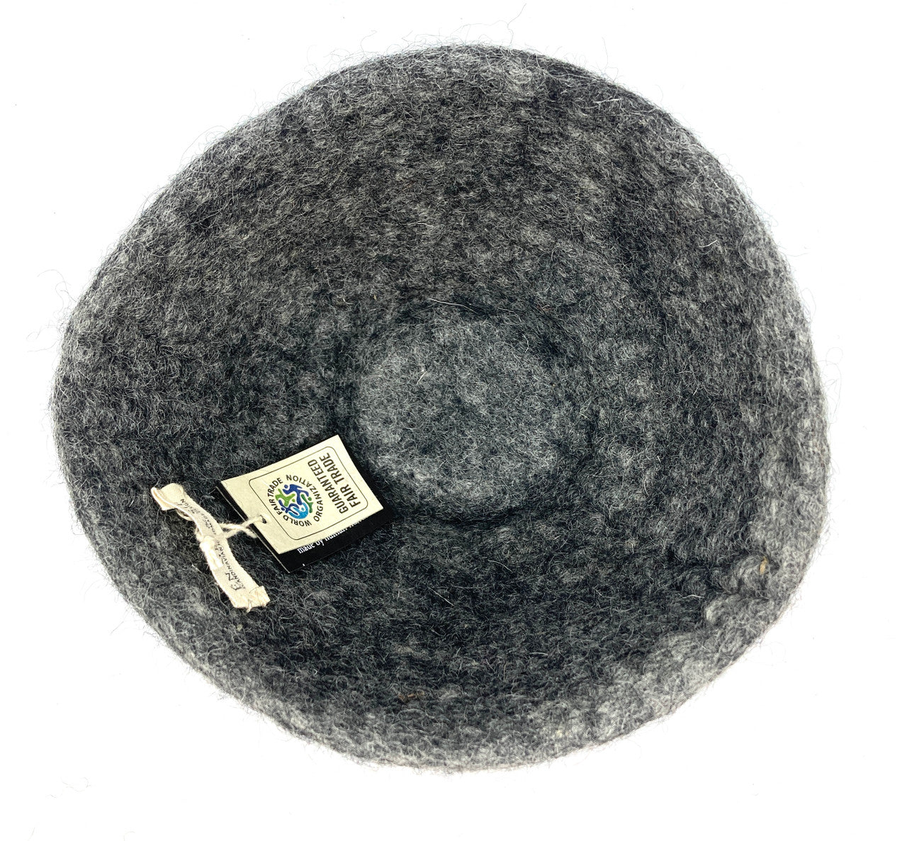 Looking down, into bowl.