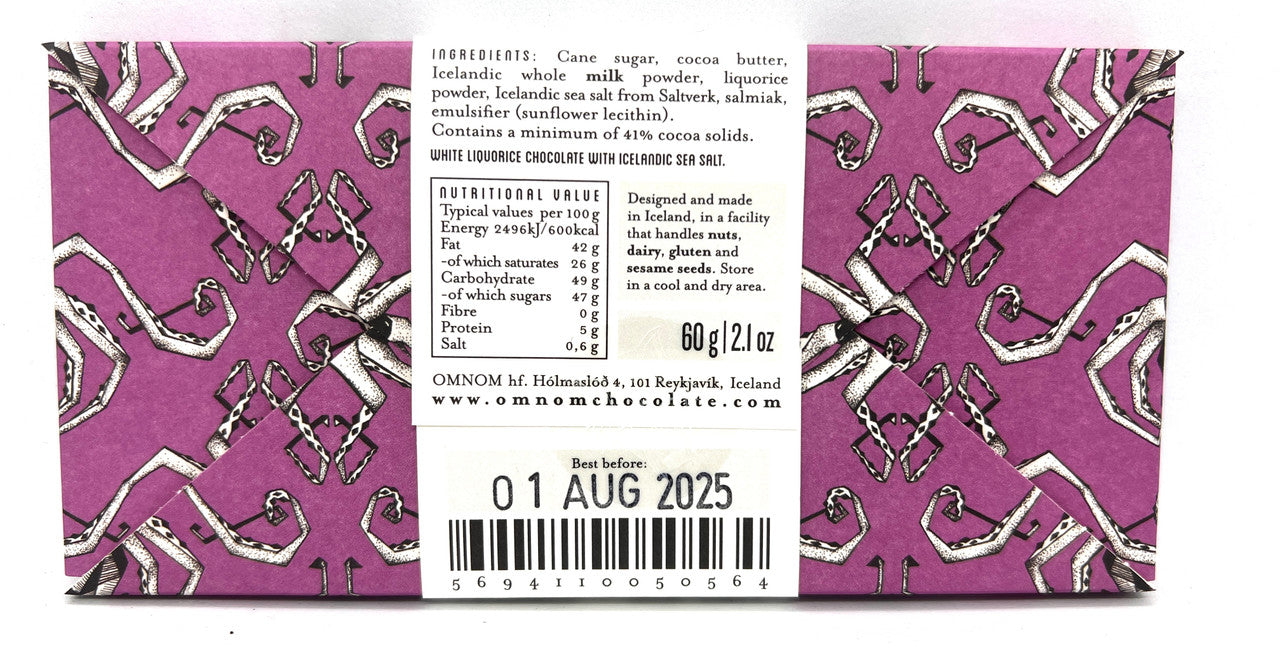 OmNom Chocolate "Lakris Sea Salt"