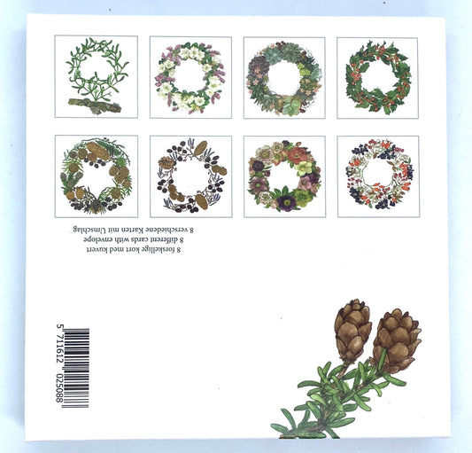 Julkranse Danish Art Notecards