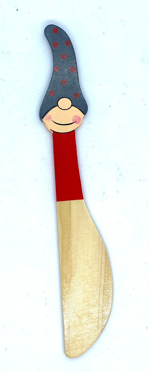 Polka Dot Tomte Wood Spreader