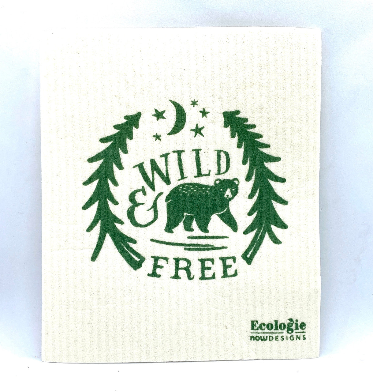 Wild and Free Swedish Dishcloth