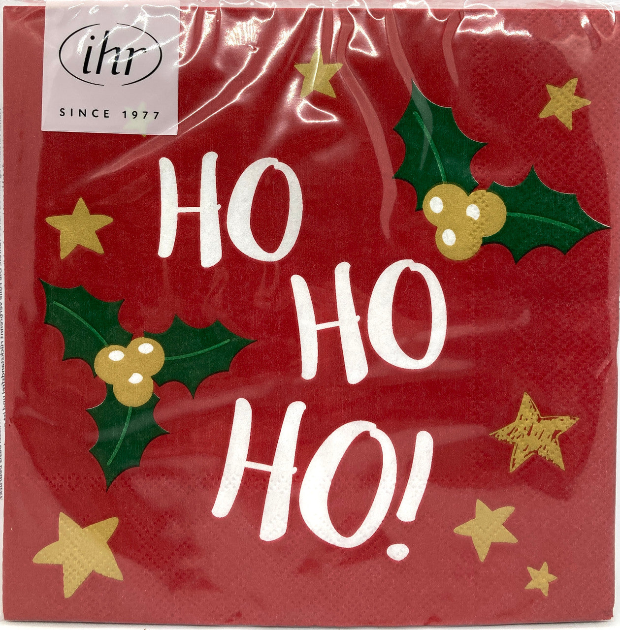 Christmas HO HO HO Cocktail Napkin