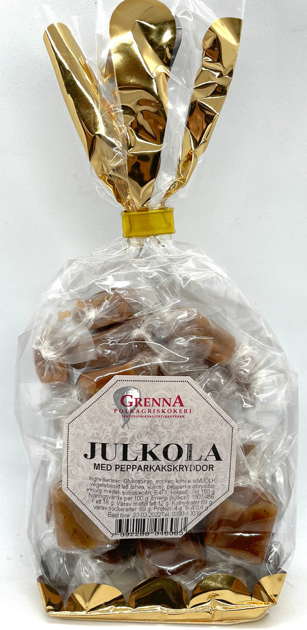 Julkola Swedish Caramel Candy
