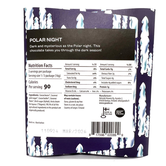 Goodio Chocolate "Polar Night"