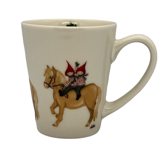 Tomten and Horse Glögg Mug