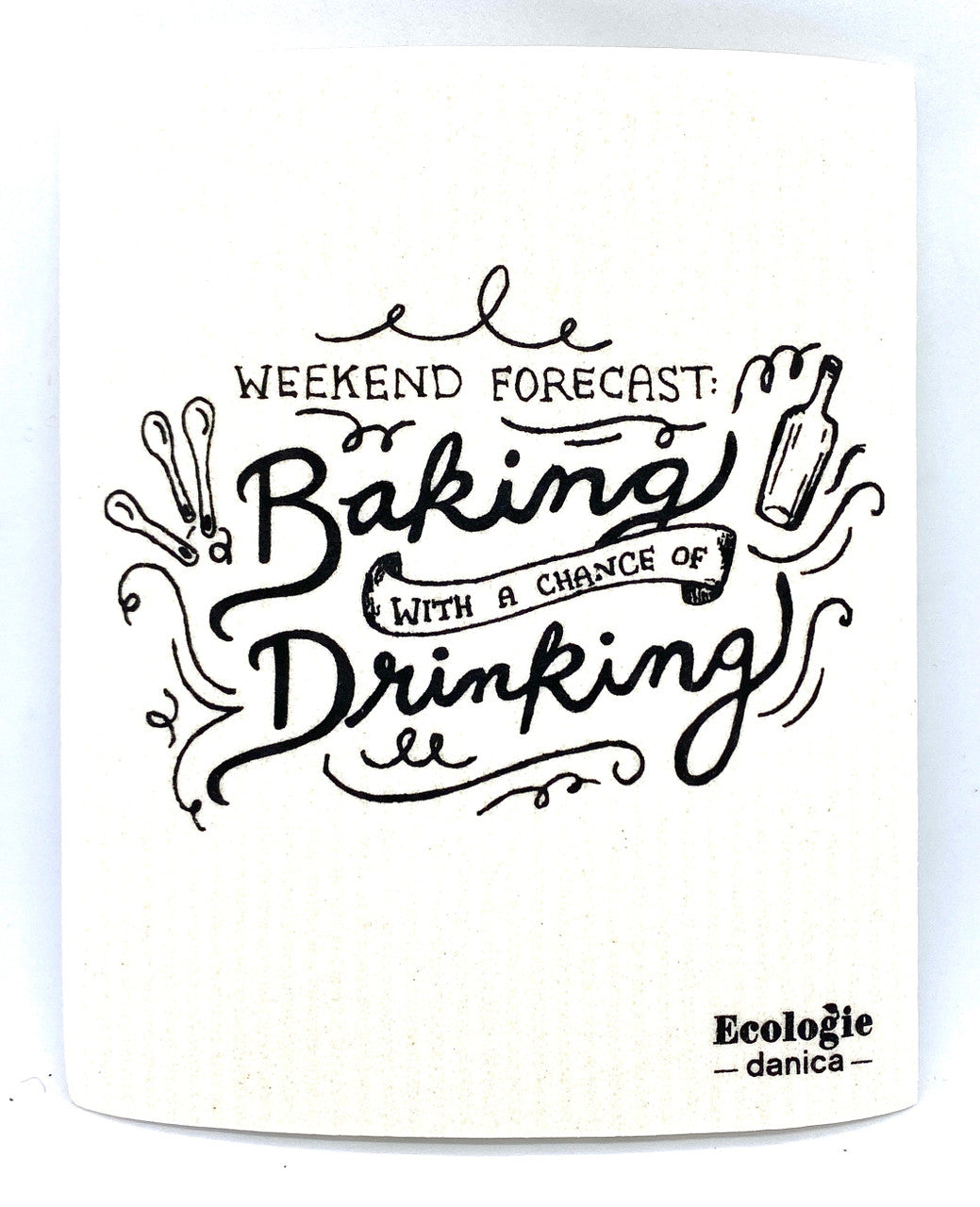 Weekend Forecast Swedish Dishcloth