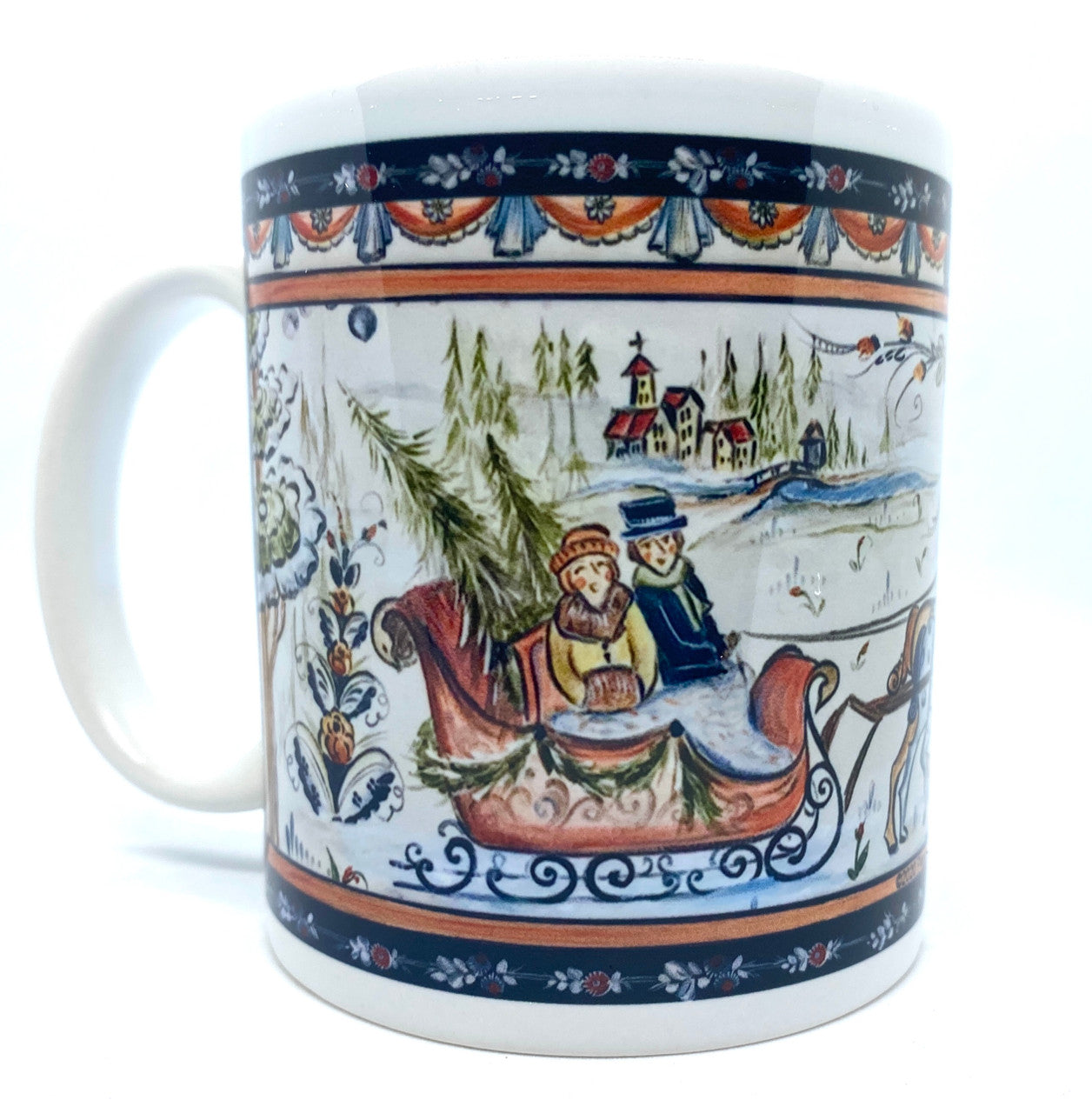 Kurbits Sleigh Ride Mug