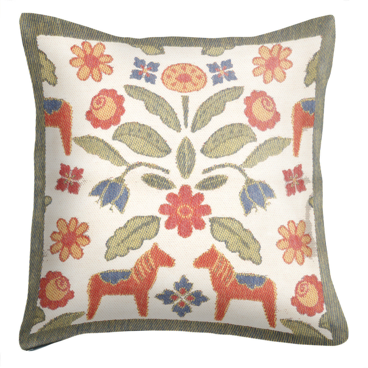 Kurbitsblom Cushion Cover