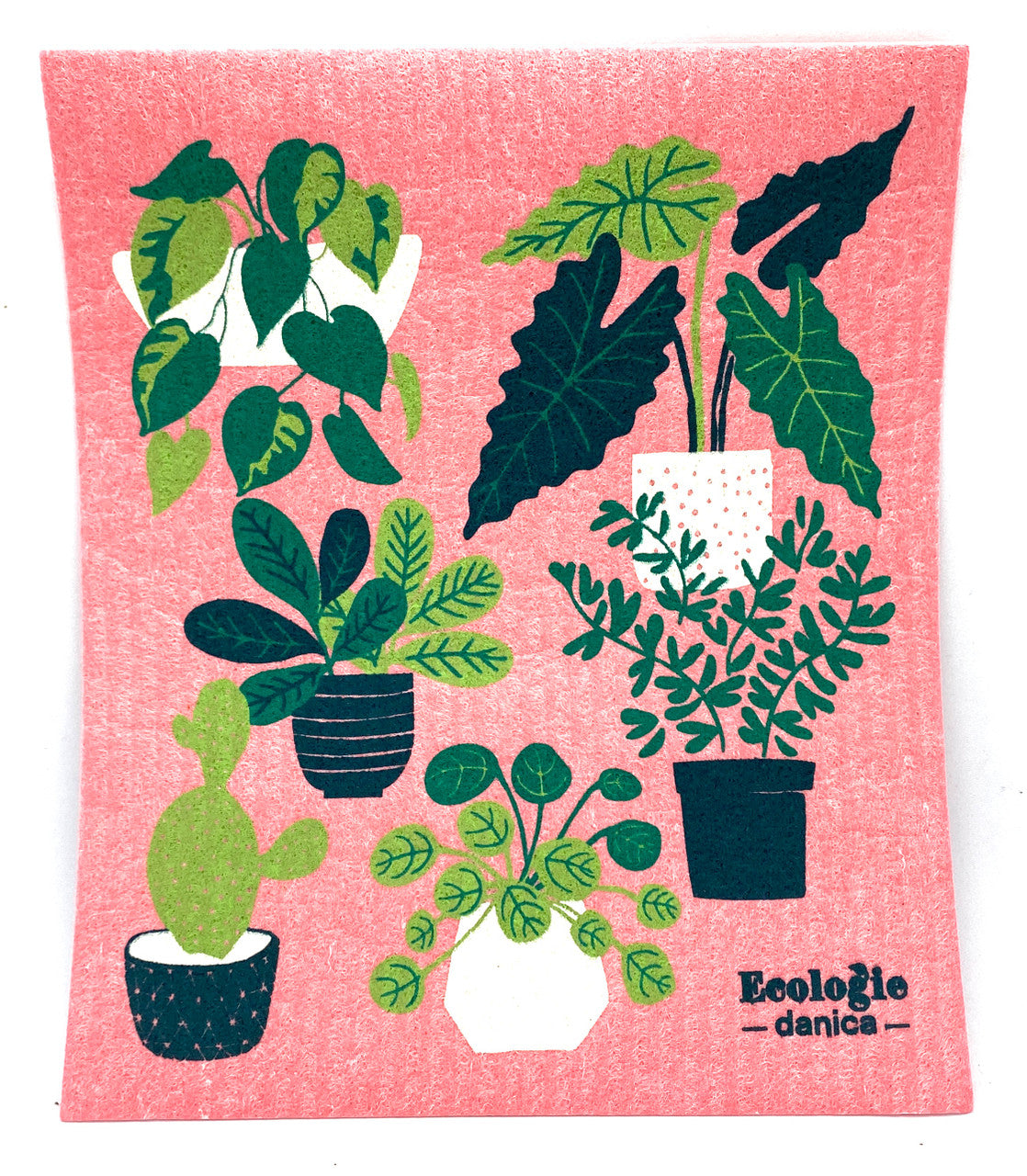 Let It Grow Swedish Dishcloth