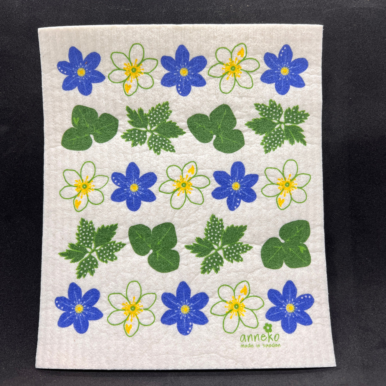Swedish Flowers Swedish Dishcloth