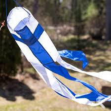 Finnish Flag Windsock