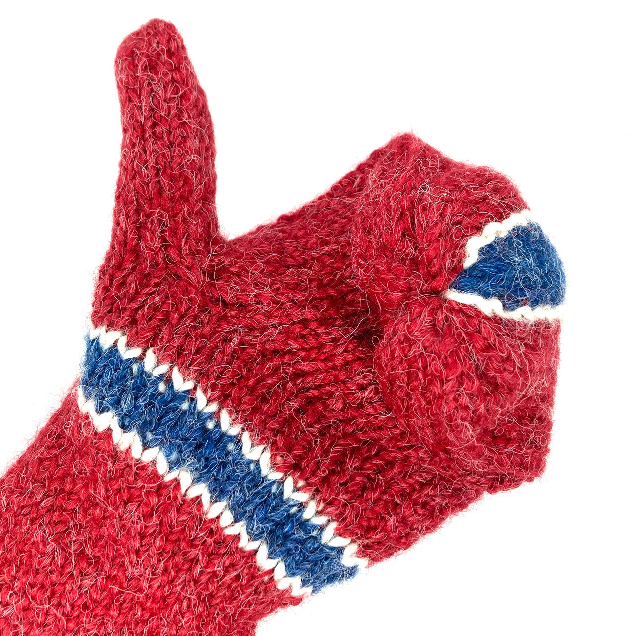 Norwegian Flag Mittens
