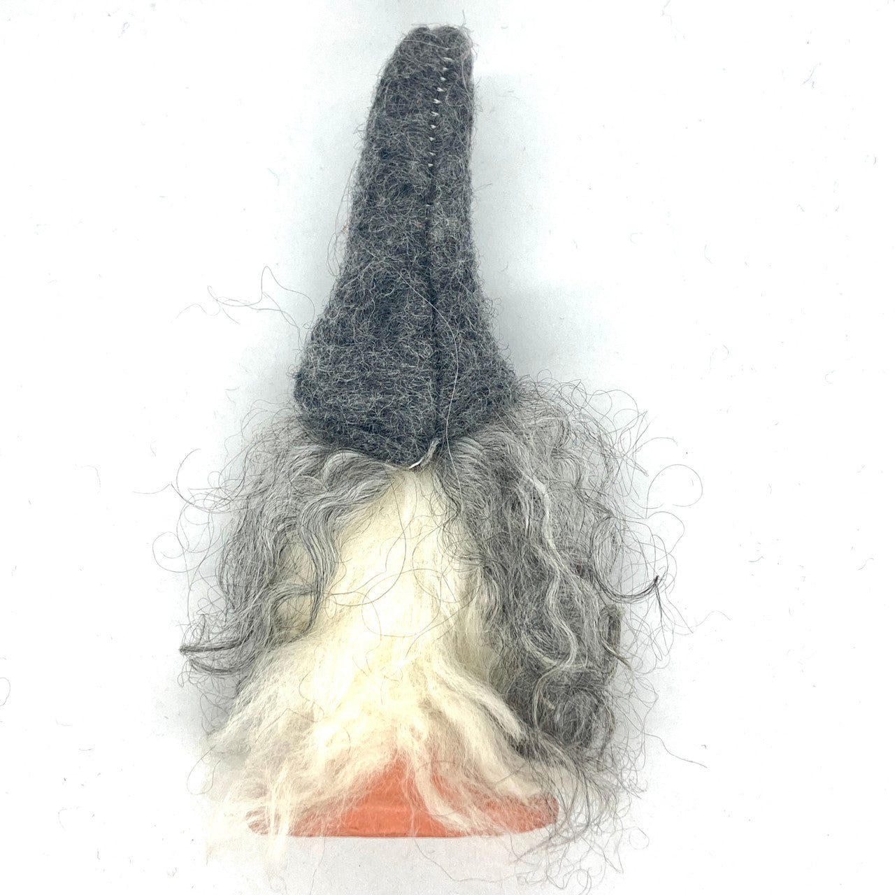 Grey Hat Gnome Handmade Swedish Wool