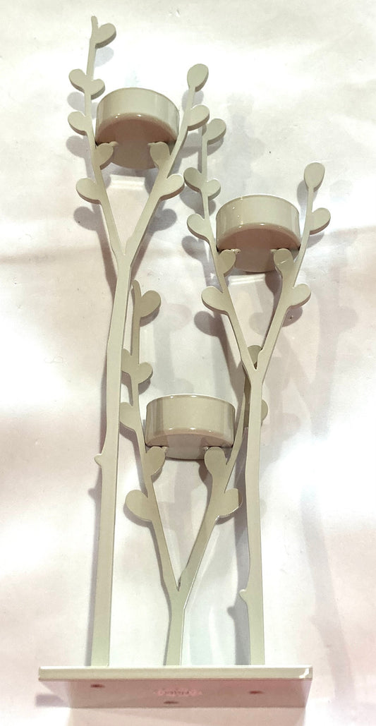 Grey Branch Candle Holder