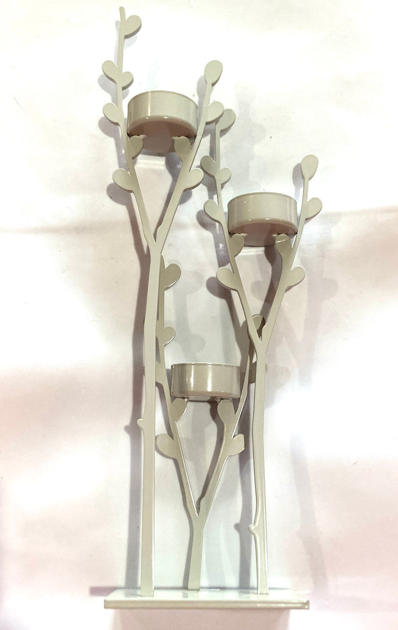 Grey Branch Candle Holder
