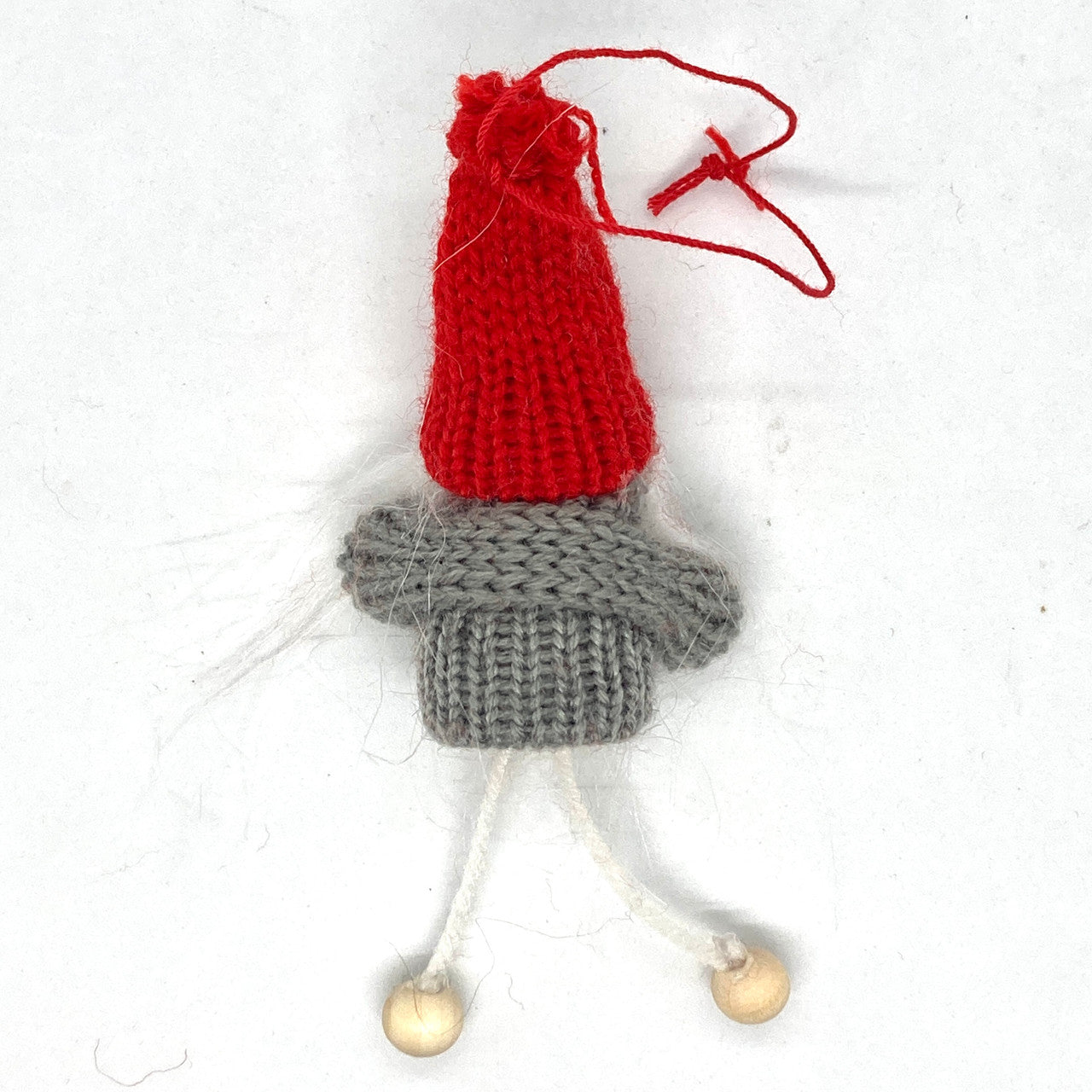 Red Hat Santa Ornament