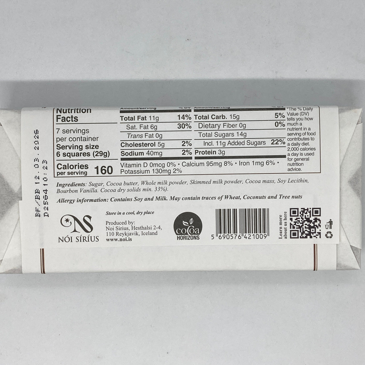 Icelandic Chocolate Bars (200g)