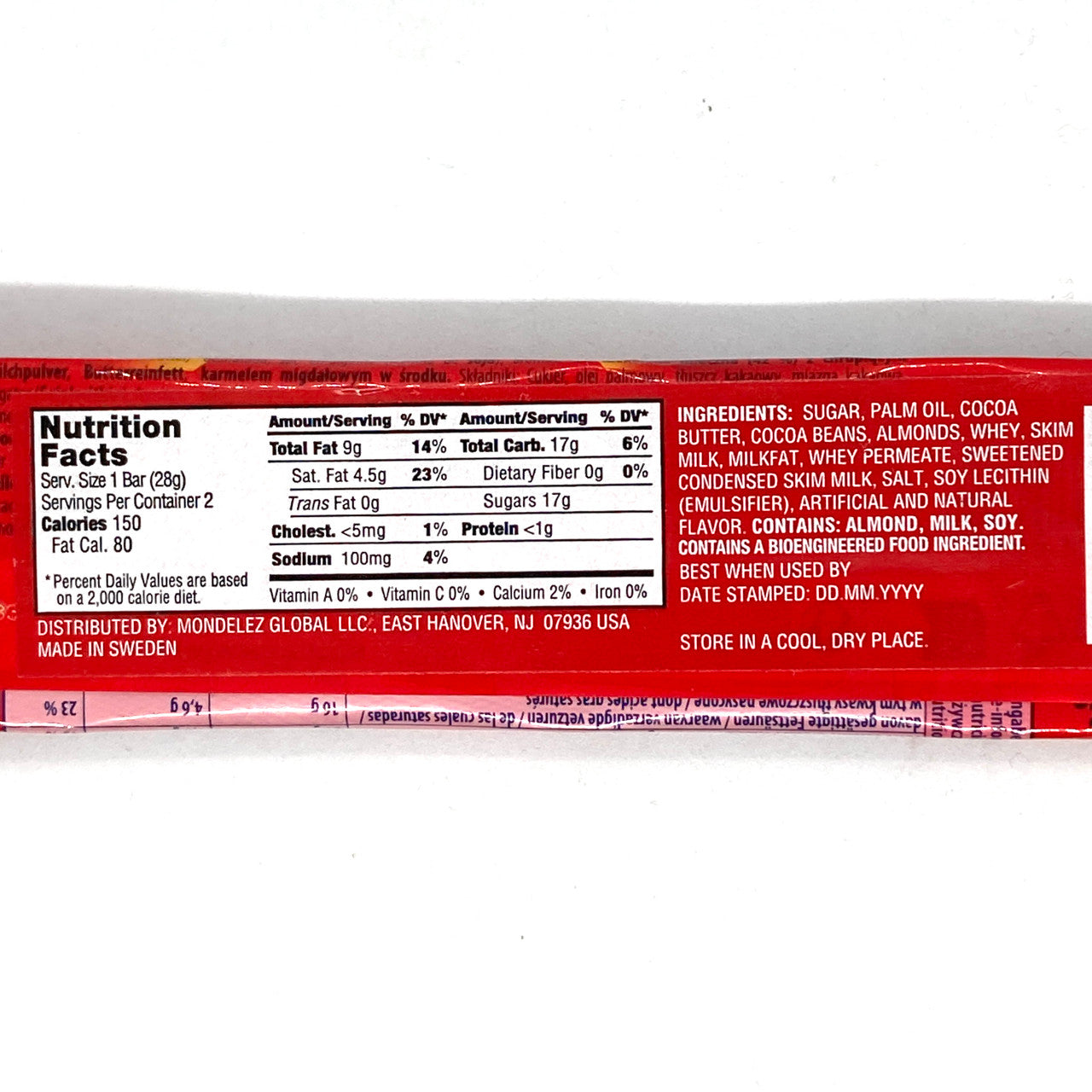 Daim 2 pack Candy Bar