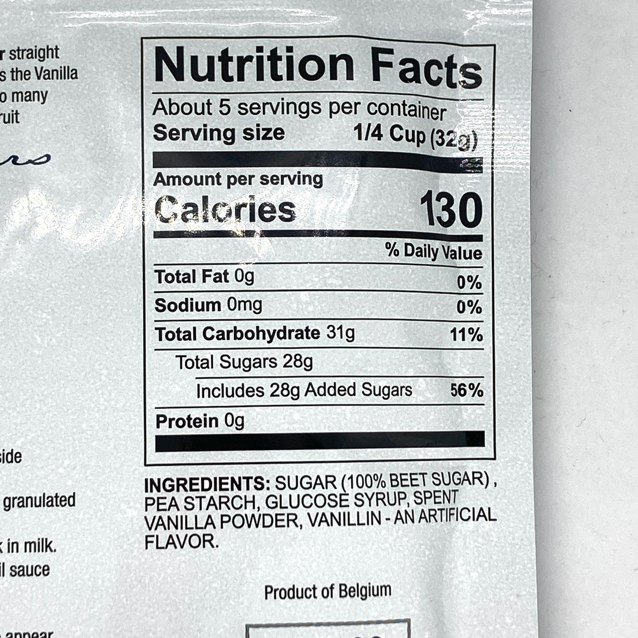 "Lars Own" European Vanilla Powdered Sugar