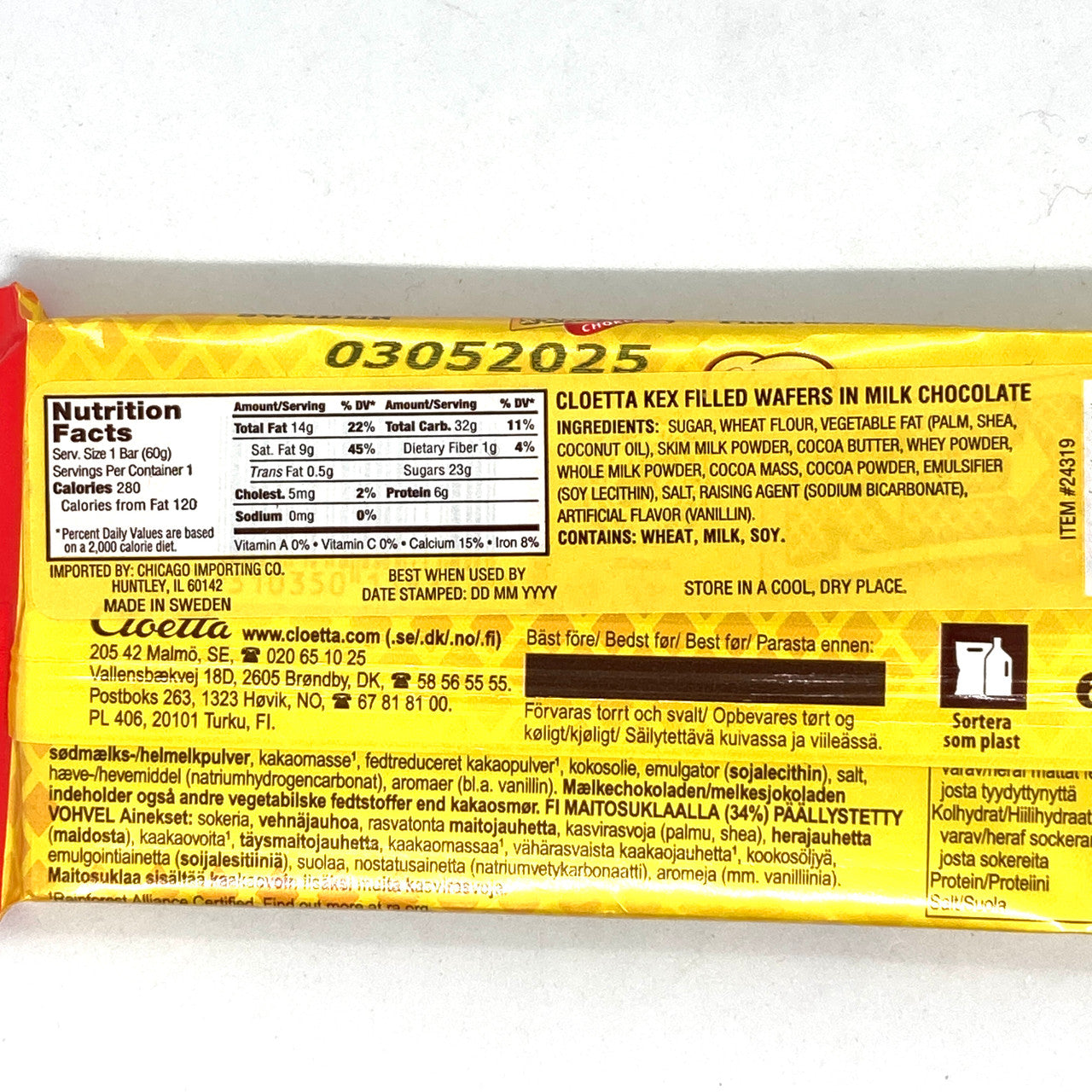 Cloetta Kex Candy Bar