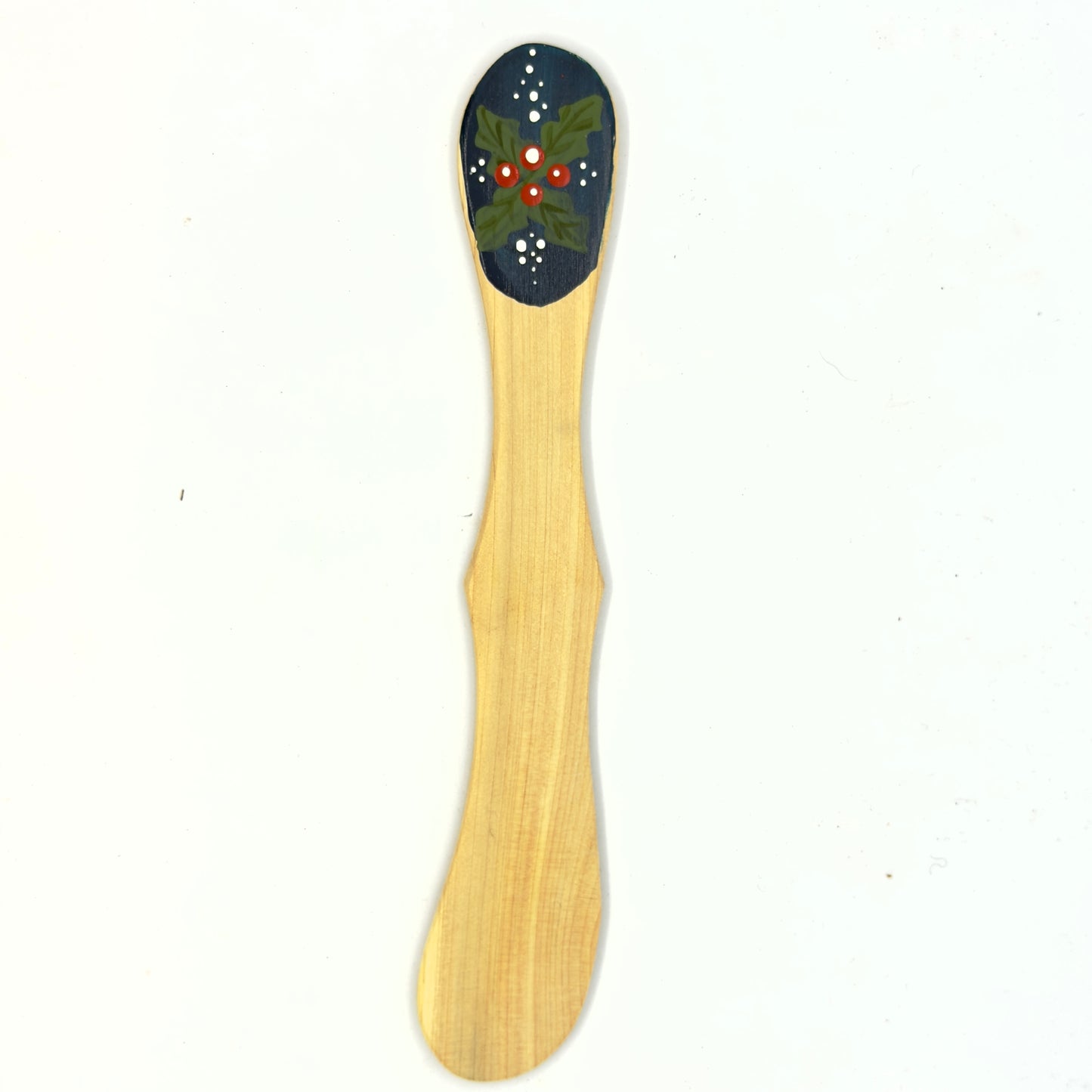 Christmas Holly Wood Spreader