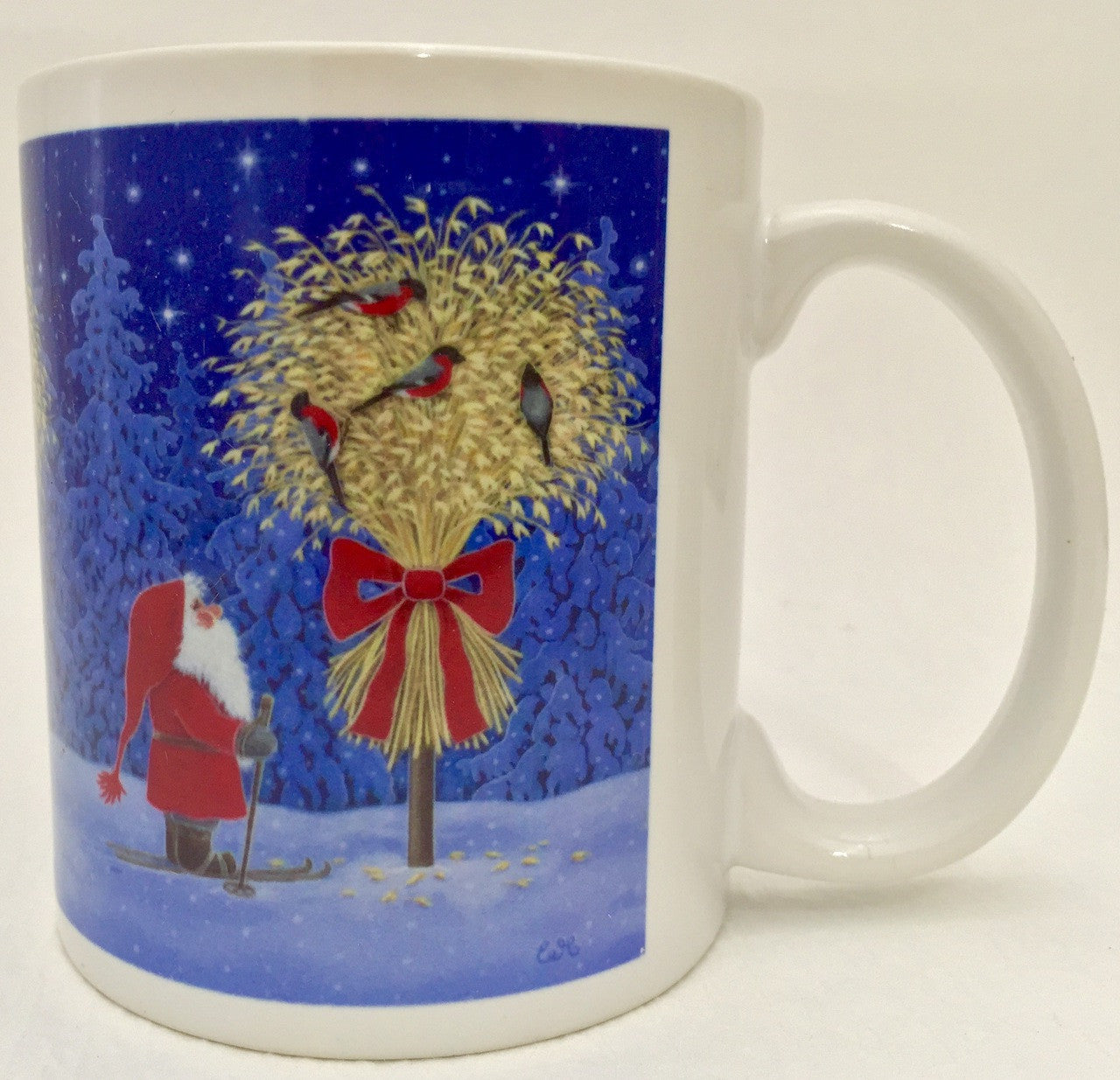 Tomten and the Straw Feeder