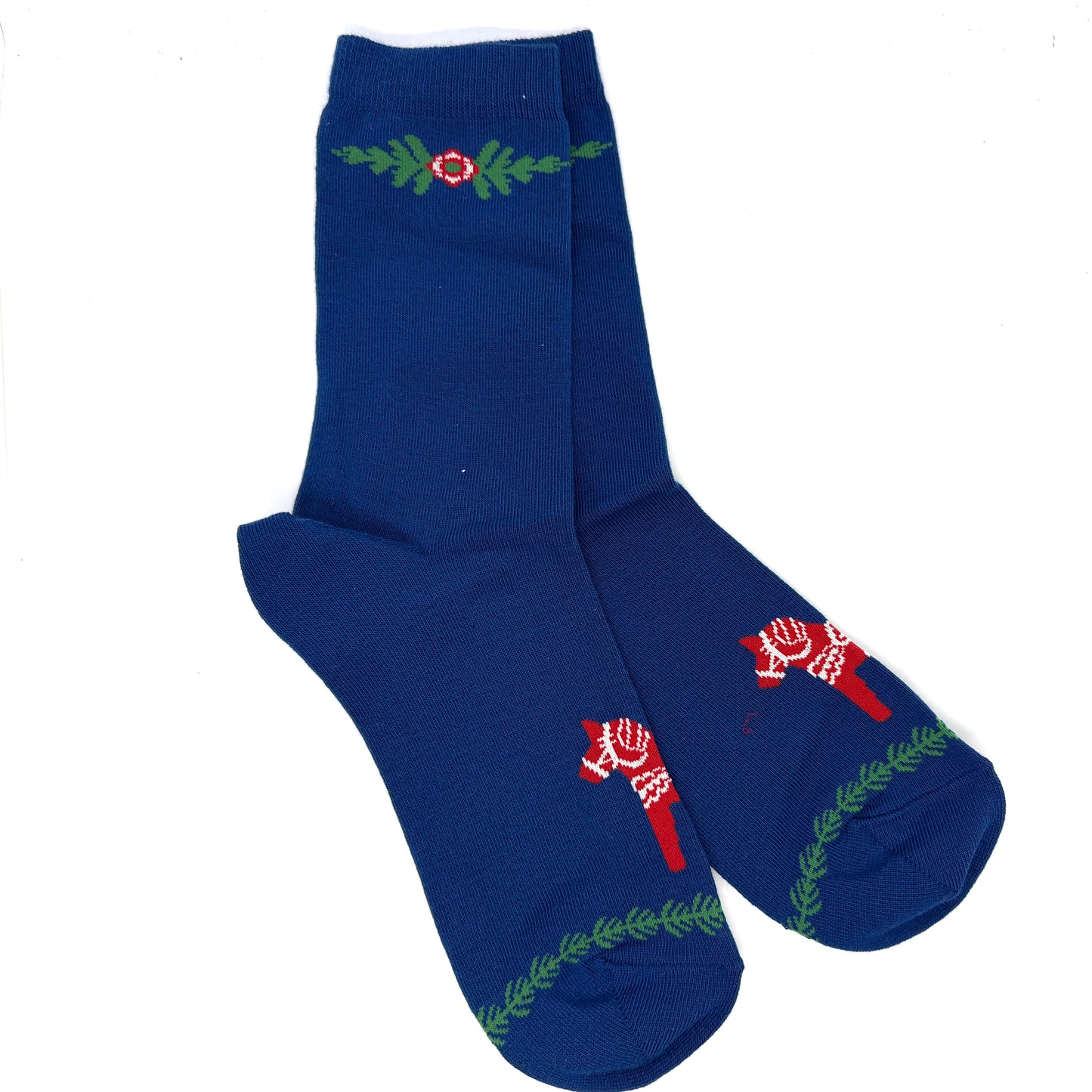 Suva Dala Horse Socks (Blue)