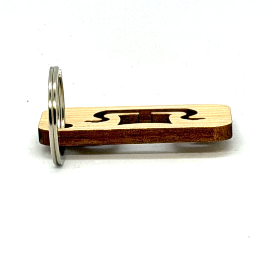 Viking Ship Cut-Out Keychain
